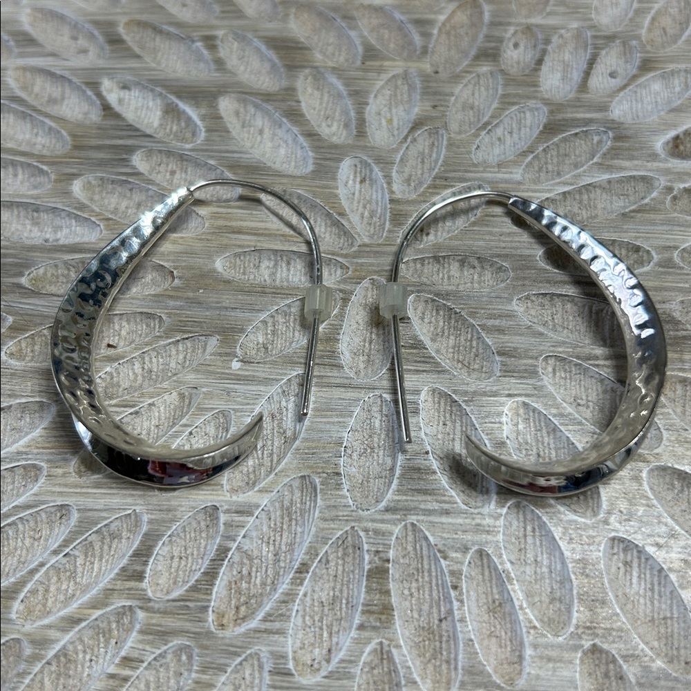 Sterling Silver Earrings - Picture 2 of 3